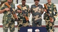 India News | Punjab: BSF Foils Cross-border Smuggling Attempt, Recovers Three Packets of Heroin