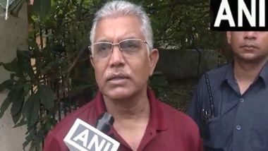 India News | Congress Has No Issues with EC Where It Wins: BJP's Dilip Ghosh on Rahul Gandhi's 'vote Theft' Claim