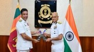 World News | India, Sri Lanka Coast Guards Hold 8th High-level Meeting to Strengthen Maritime Cooperation
