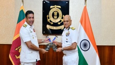 World News | India, Sri Lanka Coast Guards Hold 8th High-level Meeting to Strengthen Maritime Cooperation
