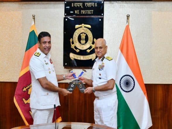 World News | India, Sri Lanka Coast Guards Hold 8th High-level Meeting to Strengthen Maritime Cooperation