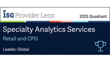 Business News | Tredence Named a Leader in ISG's 2025 Provider Lens™ Assessment for Retail & CPG Analytics Services
