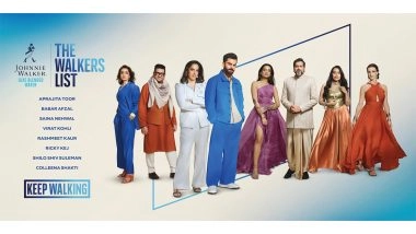 Business News | The Walkers List, a Cultural Platform Celebrating Collective Progress and Creative Experimentation, Unveiled by Johnnie Walker Luxe Blended Water