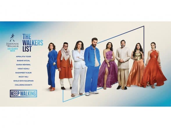 Business News | The Walkers List, a Cultural Platform Celebrating Collective Progress and Creative Experimentation, Unveiled by Johnnie Walker Luxe Blended Water