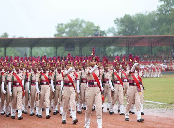 India News | 700 Goa Police Recruits Graduate from Assam's Police Academy, Both State's CMs Attend Passing out Parade