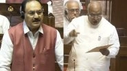 India News | Nadda Counters Kharge in Rajya Sabha, Opposition Stages Walkout over Demand for Discussion on SIR in Bihar