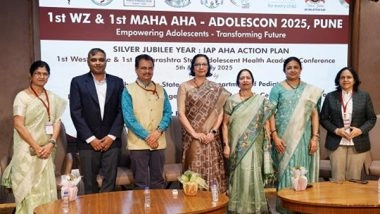 Business News | Dr. D. Y. Patil Medical College Hosts First West Zone and Maharashtra State Conference on Adolescent Health - ADOLESCON 2025