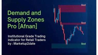 Business News | MarketUp2Date Unveils Updated Demand & Supply Zones Pro [Afnan] as Best Supply & Demand Indicator on TradingView