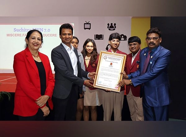 Business News | Suchitra Academy International School MUN 7.0 Sets New Benchmarks in Student Diplomacy with 359 Delegates, 8 Committees, and Groundbreaking Simulations