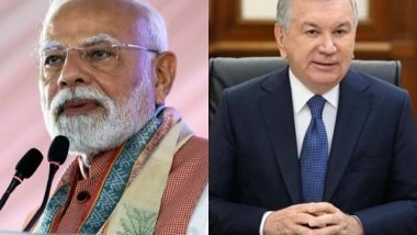 World News | PM Modi Speaks with Uzbekistan President, Two Leaders Agree to Advance Strategic Partnership
