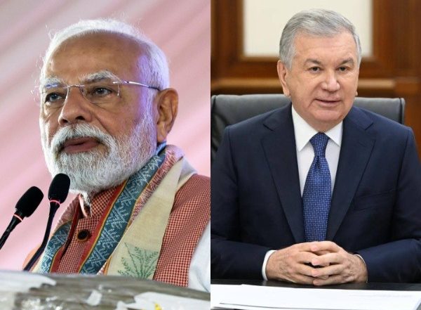 World News | PM Modi Speaks with Uzbekistan President, Two Leaders Agree to Advance Strategic Partnership