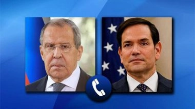 World News | Sergey Lavrov, Marco Rubio Discuss Putin-Trump Summit over Phone Call