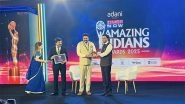 Business News | Oxygen Man of India: Deepak Vishwakarma Wins Times Now Amazing Indians Award 2025 for Environment and Sustainability