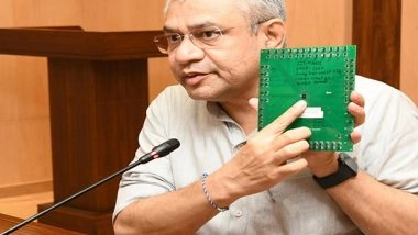 Business News | 20 Indigenous Student-designed Chips Taped out from SCL Mohali: Ashwini Vaishnaw