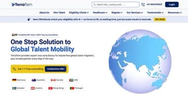 Business News | Indian Global Mobility Startup TerraTern Launches AI-Powered Pathways for Job-Ready Indians to Work Abroad