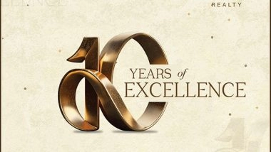 Business News | Paradigm Realty Marks an Illustrious Decade of Delivering 3 Million Sq. Ft Across 13 Projects That Epitomise the New Face of Luxury