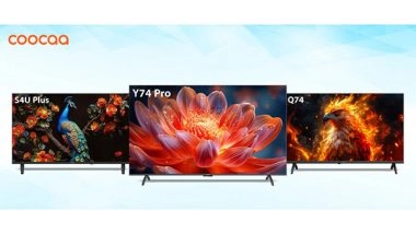Business News | Coocaa Rolls Out Attractive Offers on Its Widest Smart TV Range During Flipkart Freedom Day Sale