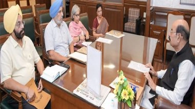 India News | Punjab: Defence Services Welfare Minister Mohinder Bhagat Reviews Progress on War Memorials Construction, Sainik Rest Houses Renovation