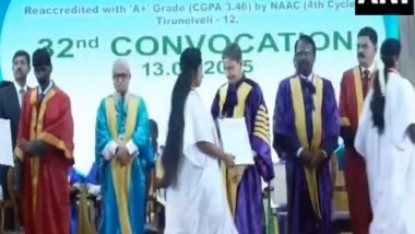 India News | PhD Graduate Refuses to Take Degree from Tamil Nadu Governor RN Ravi