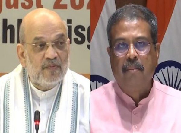 India News | Amit Shah, Dharmendra Pradhan Pay Homage to Victims on Partition Horrors Remembrance Day