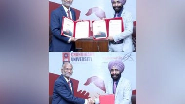 Business News | Chandigarh University Becomes 1st University in North India to Sign MoU with Malomatia Technology Services