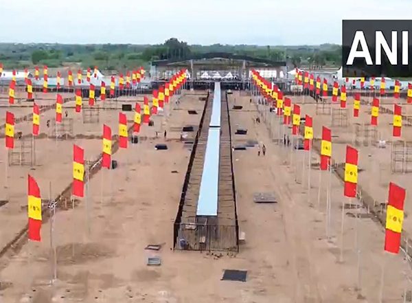 India News | Preparations Underway for Vijay-led TVK's Second State Conference in TN's Madurai
