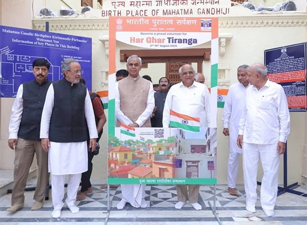 India News | Gujarat Governor Acharaya Devvrat and CM Patel Pay Visit to Kirti Mandir