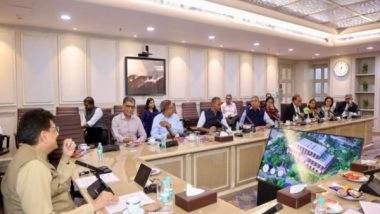 Business News | Piyush Goyal Meets Pharma Industry Leaders to Discuss R&D, Competitiveness Boost