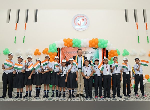 Business News | Dr. Dinesh Shahra Sparks Leadership Spirit at Vedansh International School's Independence Day Celebration