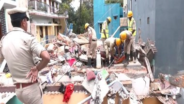 India News | Bengaluru: 1 Killed, 9 Injured After Suspected Cylinder Blast in Wilson Garden