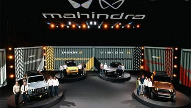Business News | Mahindra Unveils Global Vision 2027: Showcases Four SUV Design Concepts