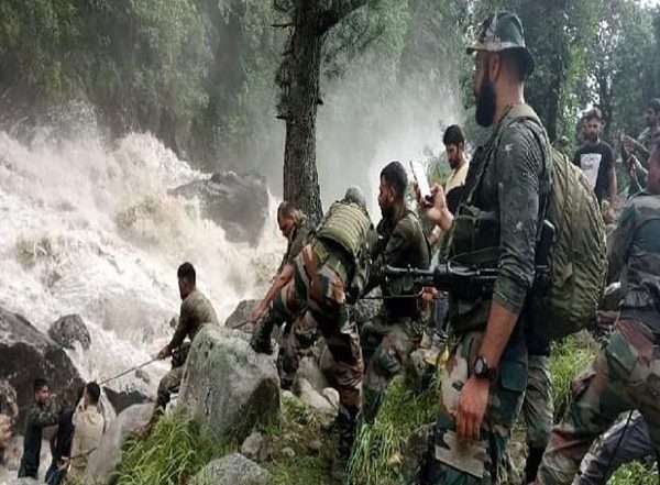 India News | Search Efforts Are Ongoing to Locate Missing Persons: Indian Army on Kishtwar Cloudburst Incident