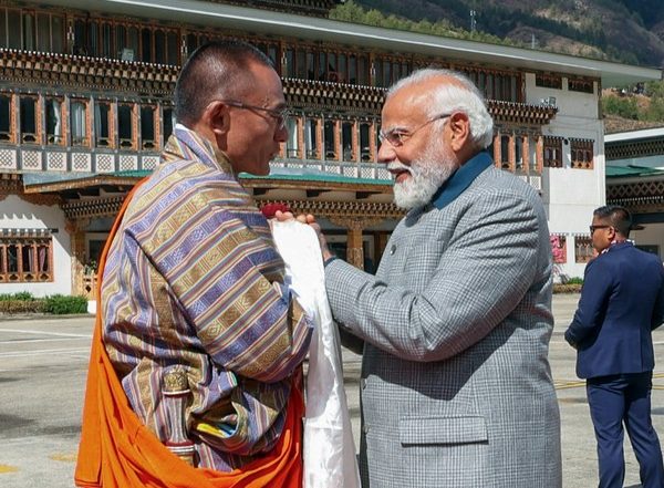 World News | PM Modi Thanks Bhutanese Counterpart for Independence Day Wishes