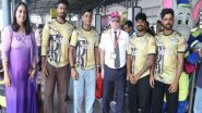 Sports News | Kerala Cricket League: Trophy Tour Sparks Excitement in Thiruvananthapuram; Grand Welcome at Airport