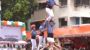 Entertainment News | Spain Castellers Group Arrives in Mumbai to Take Part in Dahi Handi Celebrations