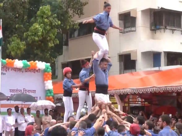 Entertainment News | Spain Castellers Group Arrives in Mumbai to Take Part in Dahi Handi Celebrations