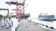 World News | INS Rana, INS Jyoti Reach Colombo for SLINEX-25 to Boost India-Sri Lanka Maritime Ties