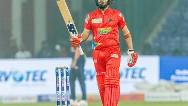 Sports News | Tejasvi Dahiya Shines as South Delhi Superstarz Defeat Outer Delhi Warriors in a Thrilling DPL Season 2 Match