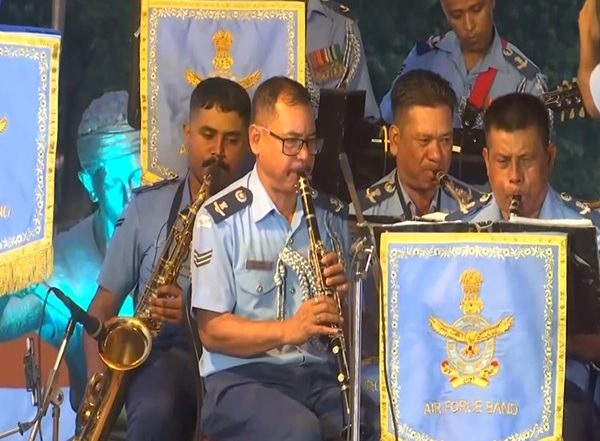 India News | IAF Band Marks Independence Day with Stirring Performance in Guwahati