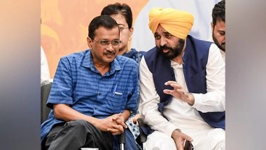 India News | Punjab CM Bhagwant Mann Wishes AAP Convenor Arvind Kejriwal on His Birthday
