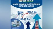 Business News | India's Electronics Export Surged 47% in Q1 2025-26: Piyush Goyal