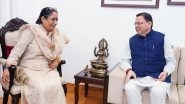 India News | Uttarakhand: CM Dhami Meets Speaker Ritu Bhushan, Discusses Preparations for Assembly Session