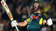 Sports News | Maxwell Levels Warner's Elusive Feat After Stellar Show, Goes Past Suryakumar in T20I Six-hitting List