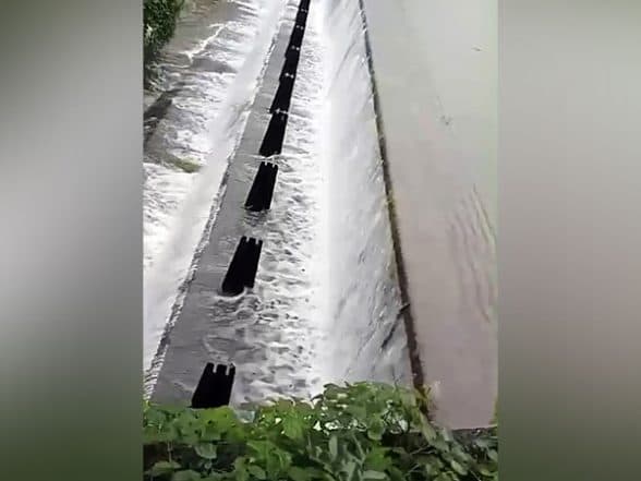 India News | Mumbai's Tulsi Lake Overflows, Water Stock in Seven Lakes at 90% Capacity