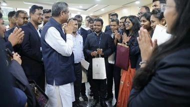 India News | Union Minister Dharmendra Pradhan Meets Newly-joined Odisha Administrative Service Officers