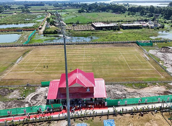India News | Assam: Chief Minister Himanta Biswa Sarma Inaugurates GTC Football Academy in North Guwahati