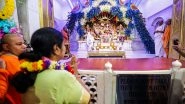 India News | Devotees Throng Temples Across India to Celebrate Shri Krishna Janmashtami