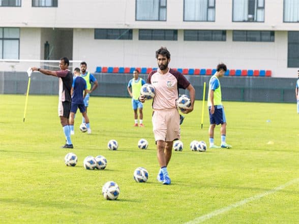 Sports News | Indian Men's Football Team Holds First Training Session After Khalid Jamil Took Charge as Head Coach