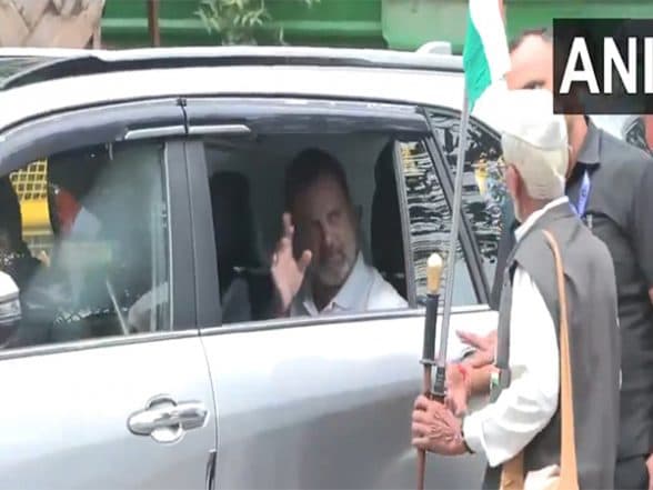 India News | Rahul Gandhi Leaves for Bihar to Launch Congress' 'Voter Adhikar Yatra' from Sasaram
