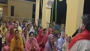 India News | J-K: Bhajan Kirtan Organised at Durga Mata Mandir in Chanderkote on Krishna Janmashtami